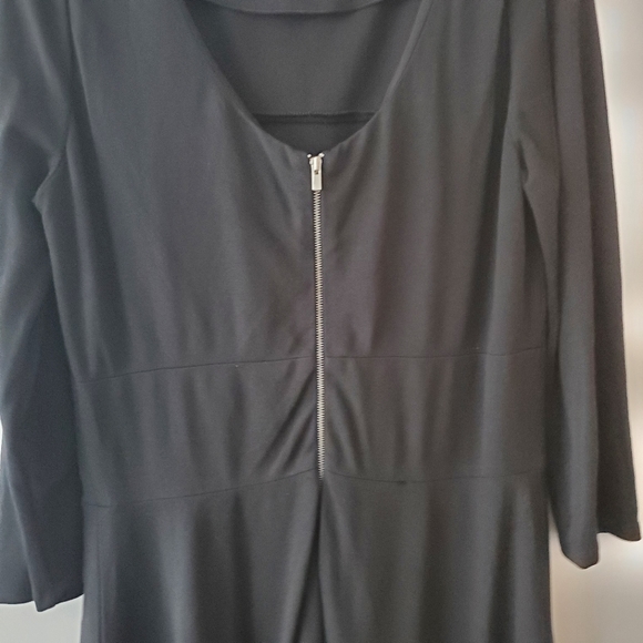 Banana Republic Black A Line Dress - Picture 2 of 4